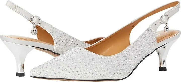J. Renee Ferryanne Women's Shoes Steel Gray Satin : 5 M (B), Textile