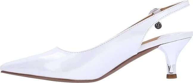J. Renee Ferryanne Women's Shoes White : 9.5 W (C), Textile - Image 6