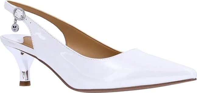 J. Renee Ferryanne Women's Shoes White : 9.5 W (C), Textile