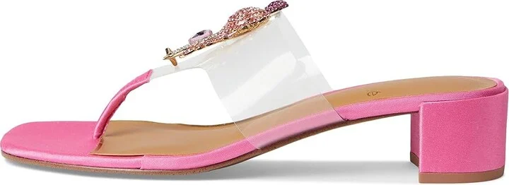 J. Renee Flami Women's Sandals Clear/Pink : 6.5 M (B) - Image 6