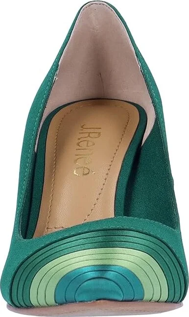 J. Renee Garbina Women's Shoes Emerald : 8.5 M (B), Synthetic - Image 5