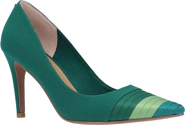 J. Renee Garbina Women's Shoes Emerald : 8.5 M (B), Synthetic