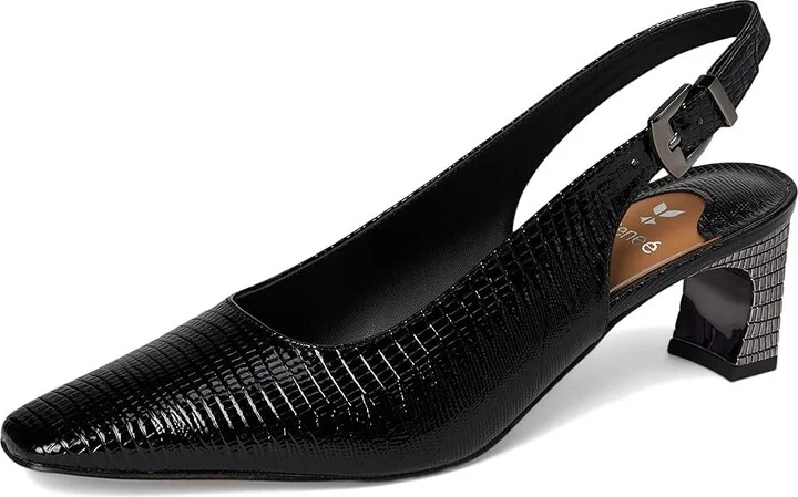 J. Renee Hadyn Women's Shoes Black : 8 M (B), Synthetic - Image 5