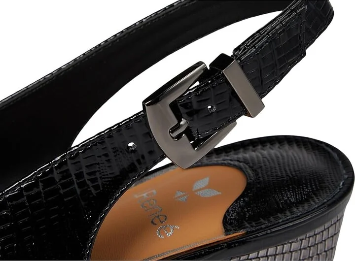 J. Renee Hadyn Women's Shoes Black : 8 M (B), Synthetic - Image 7