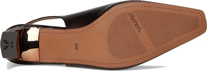 J. Renee Hadyn Women's Shoes Cognac : 8.5 W (C), Synthetic - Image 3