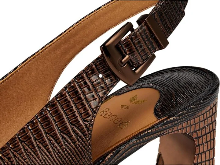 J. Renee Hadyn Women's Shoes Cognac : 8.5 W (C), Synthetic - Image 7