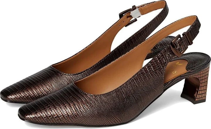 J. Renee Hadyn Women's Shoes Cognac : 8.5 W (C), Synthetic