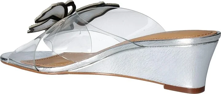 J. Renee Harita Women's Shoes Clear/Silver : 5.5 M (B), Synthetic - Image 4