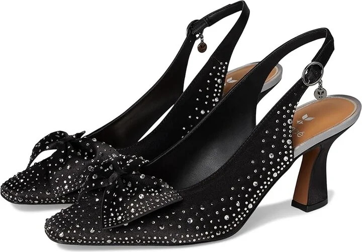 J. Renee Harlan Women's Shoes Black/Gray : 8.5 W (C), Textile