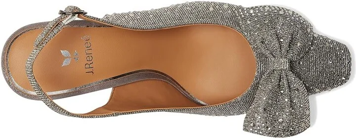 J. Renee Harlan Women's Shoes Pewter : 8 M (B), Textile - Image 2