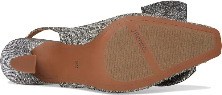J. Renee Harlan Women's Shoes Pewter : 8 M (B), Textile - Image 3