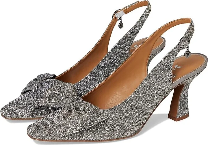 J. Renee Harlan Women's Shoes Pewter : 8 M (B), Textile