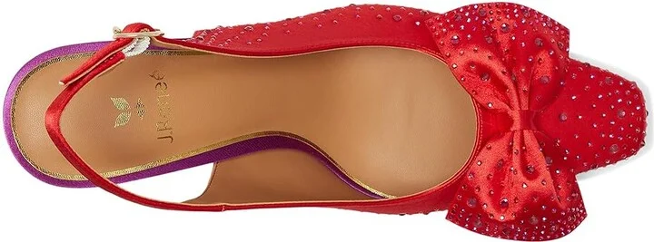 J. Renee Harlan Women's Shoes Red/Purple : 12 W (C), Textile - Image 2