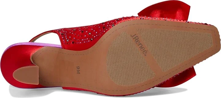 J. Renee Harlan Women's Shoes Red/Purple : 12 W (C), Textile - Image 3