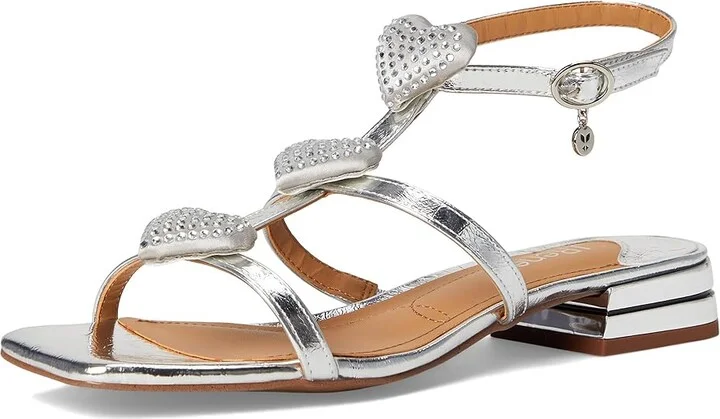 J. Renee Heartly Women's Sandals Silver : 6 M (B), Rubber - Image 5