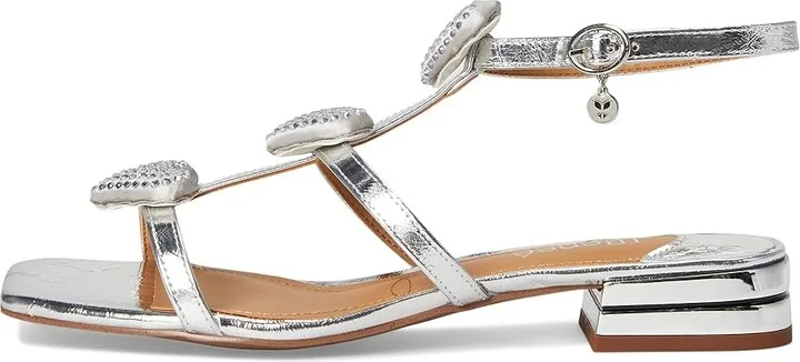 J. Renee Heartly Women's Sandals Silver : 6 M (B), Rubber - Image 6