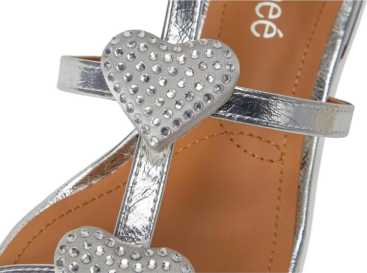 J. Renee Heartly Women's Sandals Silver : 6 M (B), Rubber - Image 7