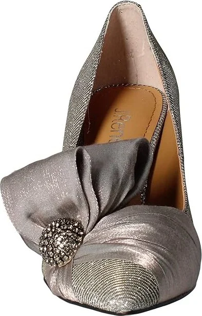 J. Renee Hirisha Women's Shoes Pewter : 7 W (C), Textile - Image 5
