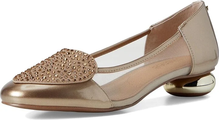 J. Renee Jooliete High Women's Heels Beige : 8 M (B), Synthetic - Image 5