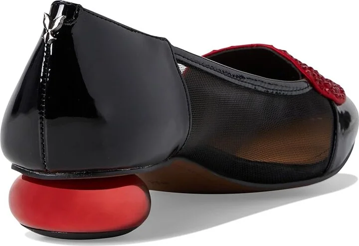 J. Renee Jooliete High Women's Heels Black/Red : 11 M (B), Synthetic - Image 4