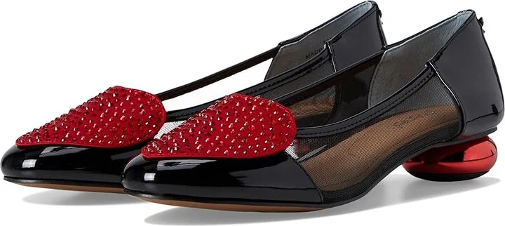 Black,red