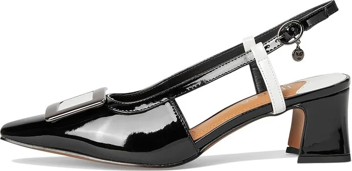 J. Renee Kellen High Women's Heels Black/White : 12 M (B), Rubber - Image 6