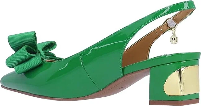 J. Renee Kimma Women's Shoes Green : 6.5 M (B), Synthetic - Image 4