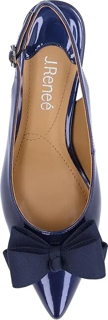 J. Renee Kimma Women's Shoes Navy : 6 M (B), Synthetic - Image 2