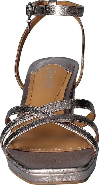 J. Renee Klarson Women's Shoes Taupe : 6 M (B), Satin - Image 5