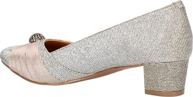 J. Renee Lariel High Women's Heels Pewter : 10 W (C) - Image 4