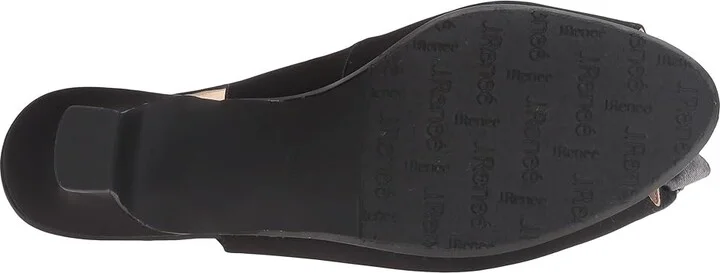 J. Renee Leonelle Women's Shoes Black : 7.5 N (AA), Textile - Image 4