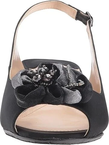 J. Renee Leonelle Women's Shoes Black : 7.5 N (AA), Textile - Image 6
