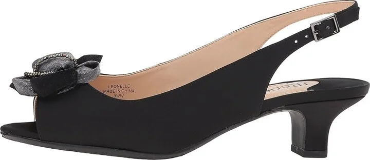 J. Renee Leonelle Women's Shoes Black : 7.5 N (AA), Textile - Image 7