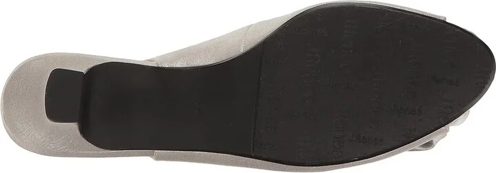 J. Renee Leonelle Women's Shoes Silver : 5.5 M (B), Textile - Image 4