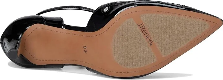J. Renee Lisha Women's Shoes Black : 8 M (B), Synthetic - Image 3