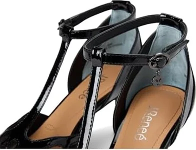 J. Renee Lisha Women's Shoes Black : 8 M (B), Synthetic - Image 7