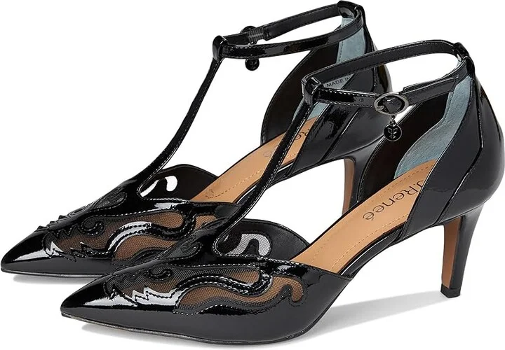J. Renee Lisha Women's Shoes Black : 8 M (B), Synthetic