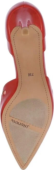 J. Renee Lisha Women's Shoes Red : 6 M (B), Synthetic - Image 3