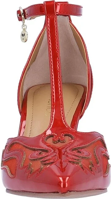 J. Renee Lisha Women's Shoes Red : 6 M (B), Synthetic - Image 4