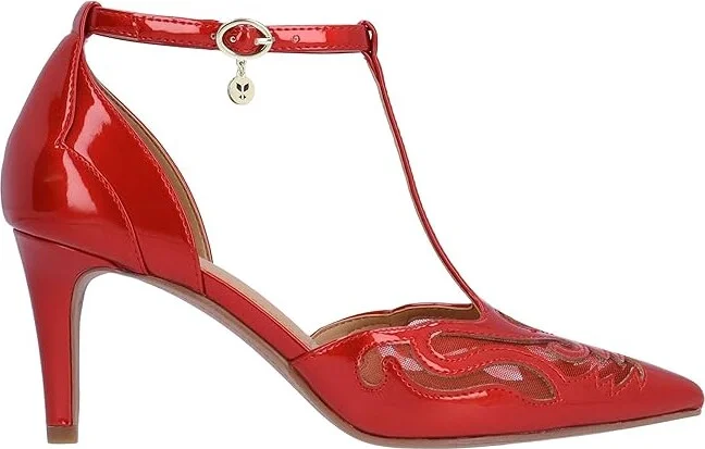 J. Renee Lisha Women's Shoes Red : 6 M (B), Synthetic - Image 6