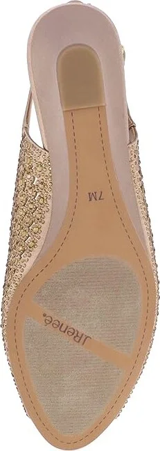 J. Renee Malorie High Women's Heels Beige : 6 M (B), Rubber/Synthetic - Image 3