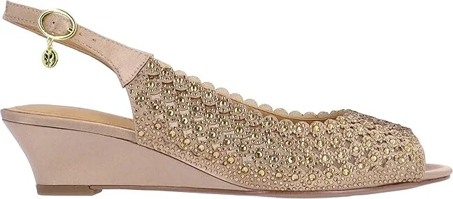 J. Renee Malorie High Women's Heels Beige : 6 M (B), Rubber/Synthetic - Image 5