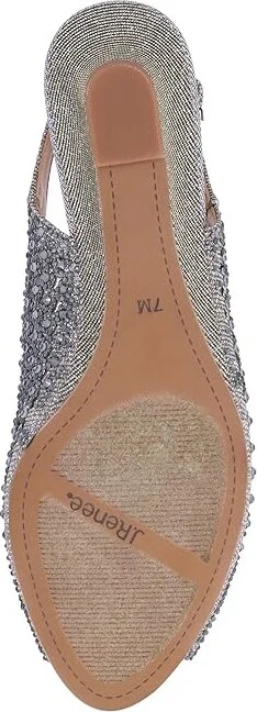 J. Renee Malorie High Women's Heels Pewter : 11 M (B), Rubber/Synthetic - Image 3