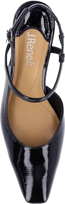 J. Renee Maretta Women's Shoes Black : 6 M (B), Synthetic - Image 2