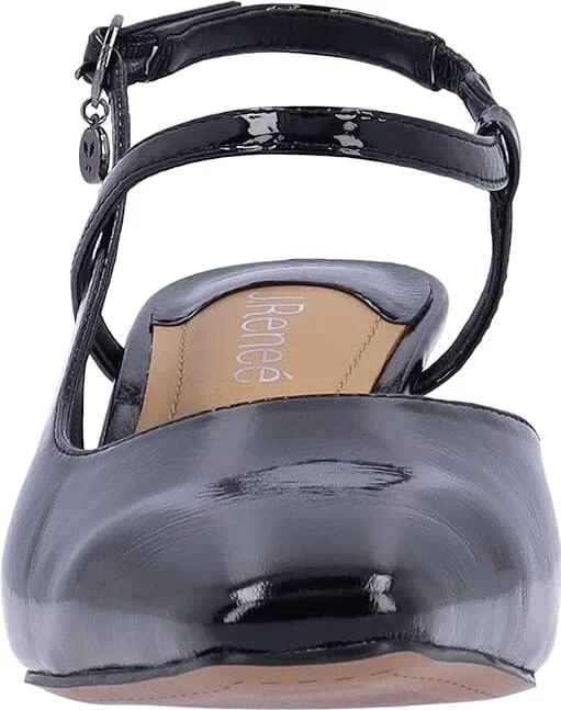 J. Renee Maretta Women's Shoes Black : 6 M (B), Synthetic - Image 4
