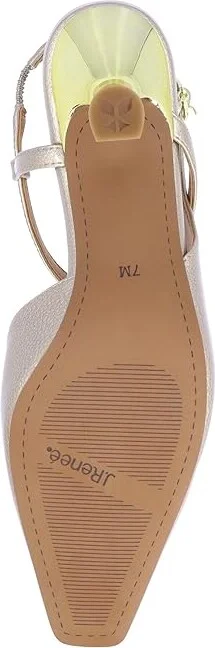 J. Renee Maretta Women's Shoes Taupe : 6 M (B), Synthetic - Image 3