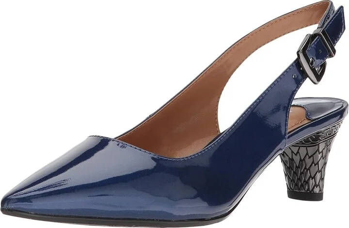 J. Renee Mayetta High Women's Heels Navy : 7 N (AA), Synthetic - Image 2