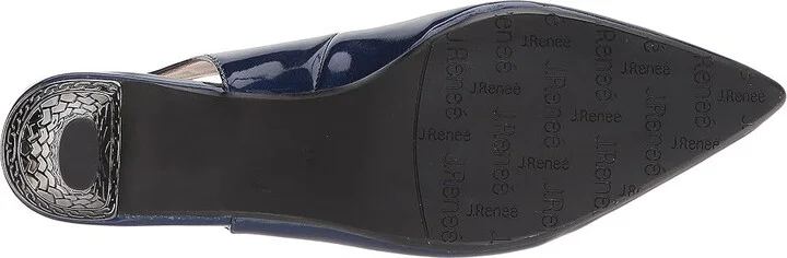 J. Renee Mayetta High Women's Heels Navy : 7 N (AA), Synthetic - Image 4