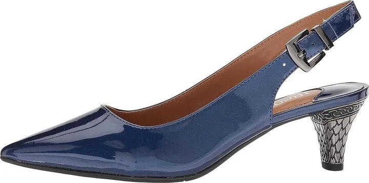 J. Renee Mayetta High Women's Heels Navy : 7 N (AA), Synthetic - Image 7