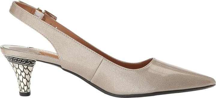 J. Renee Mayetta High Women's Heels Taupe : 5 M (B), Synthetic - Image 8